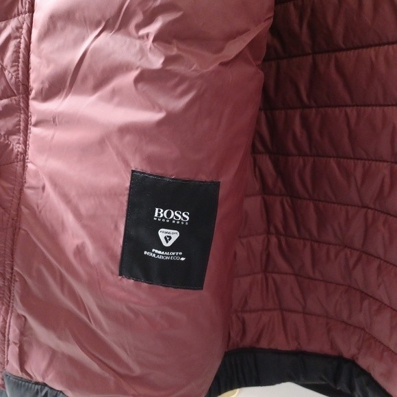 HUGO BOSS Callero Quilted Lined Hooded Jacket Size 36 Mens Small - Picture 4 of 13